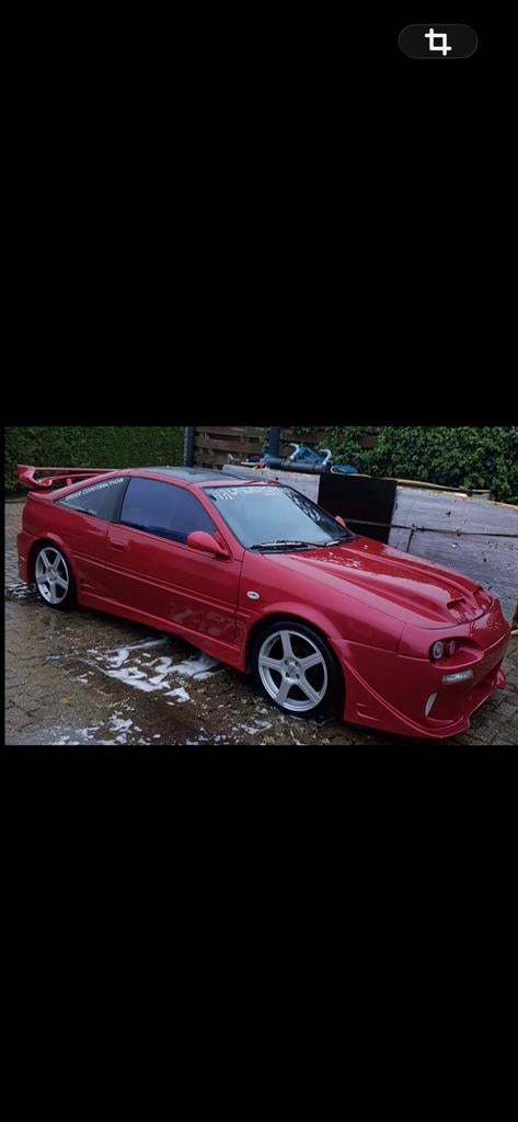 Nissan 100 NX 1.6 U9 1992 Rood, Auto's, Nissan, Particulier, 100 NX, Benzine, Coupé, Handgeschakeld, Geïmporteerd, Rood, Grijs