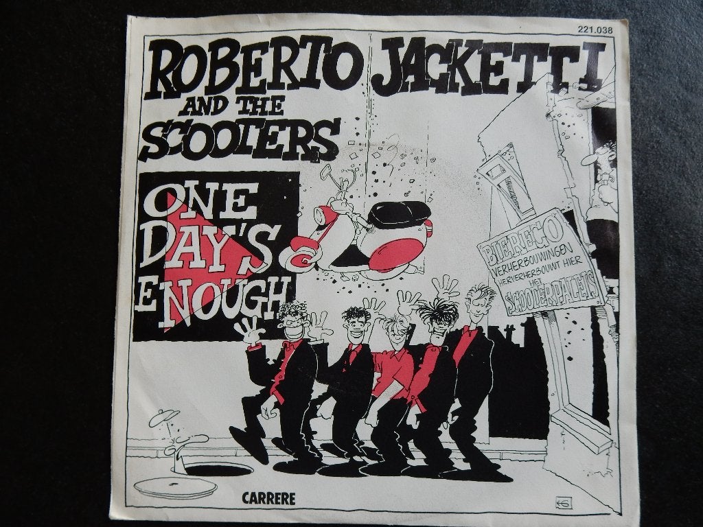 Roberto Jacketti & The Scooters - One day's enough, Ophalen of Verzenden, Zo goed als nieuw, Pop