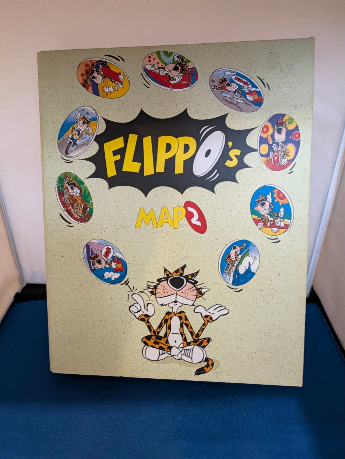 Flippo's Map 2 met Looney Tunes en Cheetos Flippo's, Ophalen of Verzenden, Chester Cheetos, Verzameling, Met verzamelmap(pen)