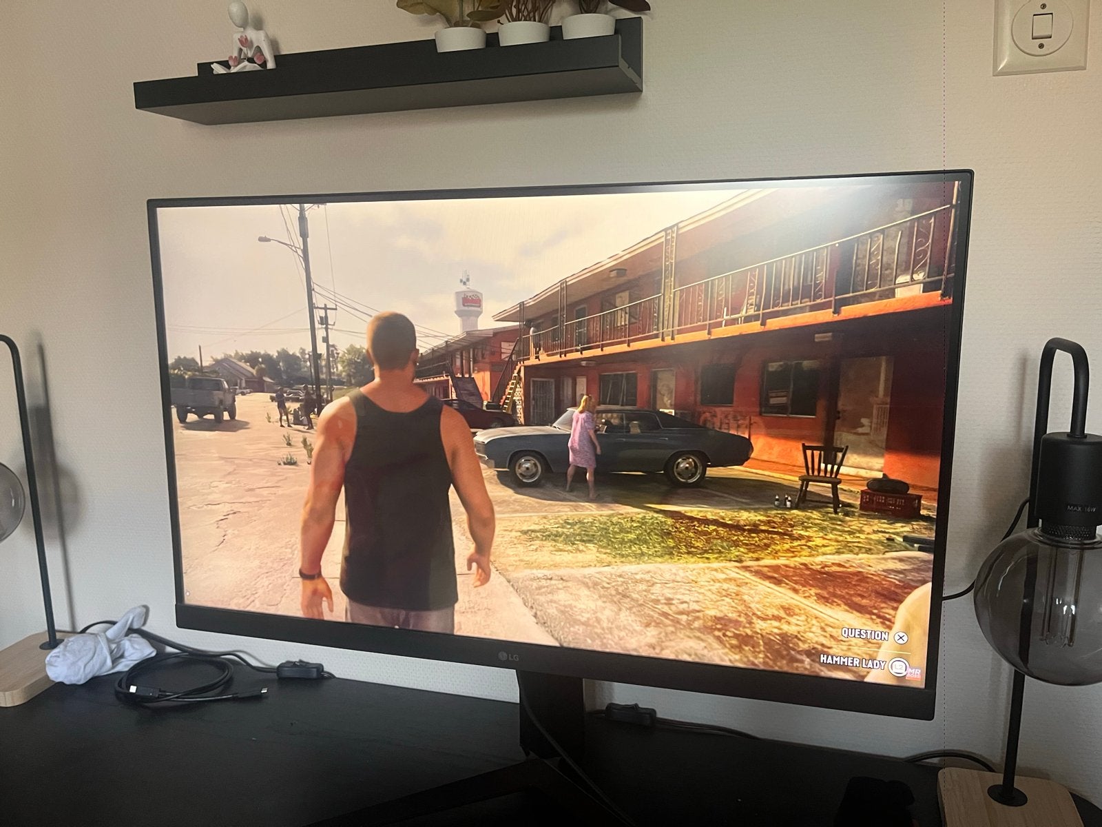 LG 32GN650-B 32 inch QHD 165Hz Gaming Monitor, Computers en Software, IPS, In hoogte verstelbaar, Zo goed als nieuw, 1 tot 2 ms