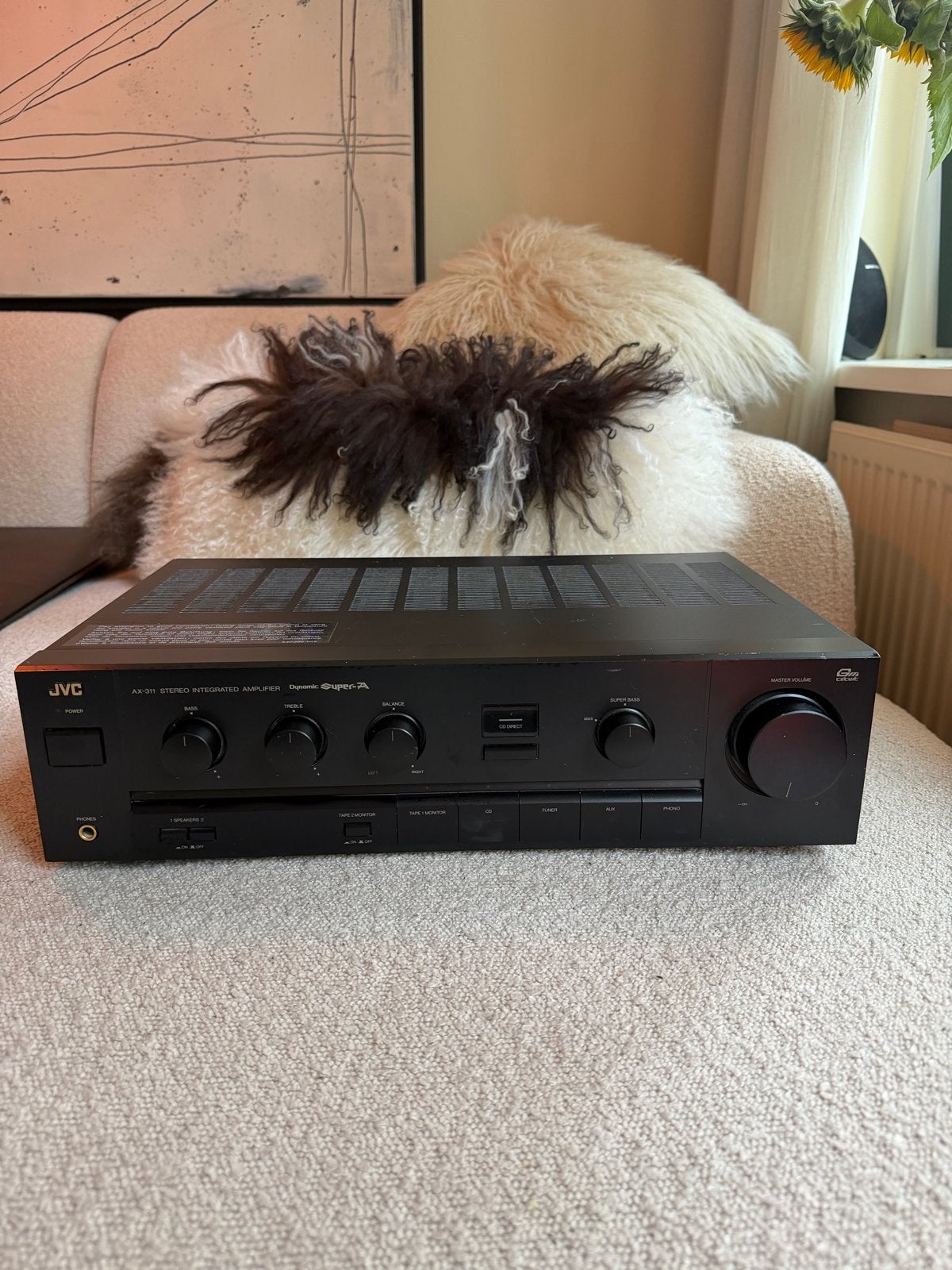 JVC AX-311 Stereo Integrated Amplifier / versterker, Gebruikt, JVC, Ophalen of Verzenden, Minder dan 60 watt
