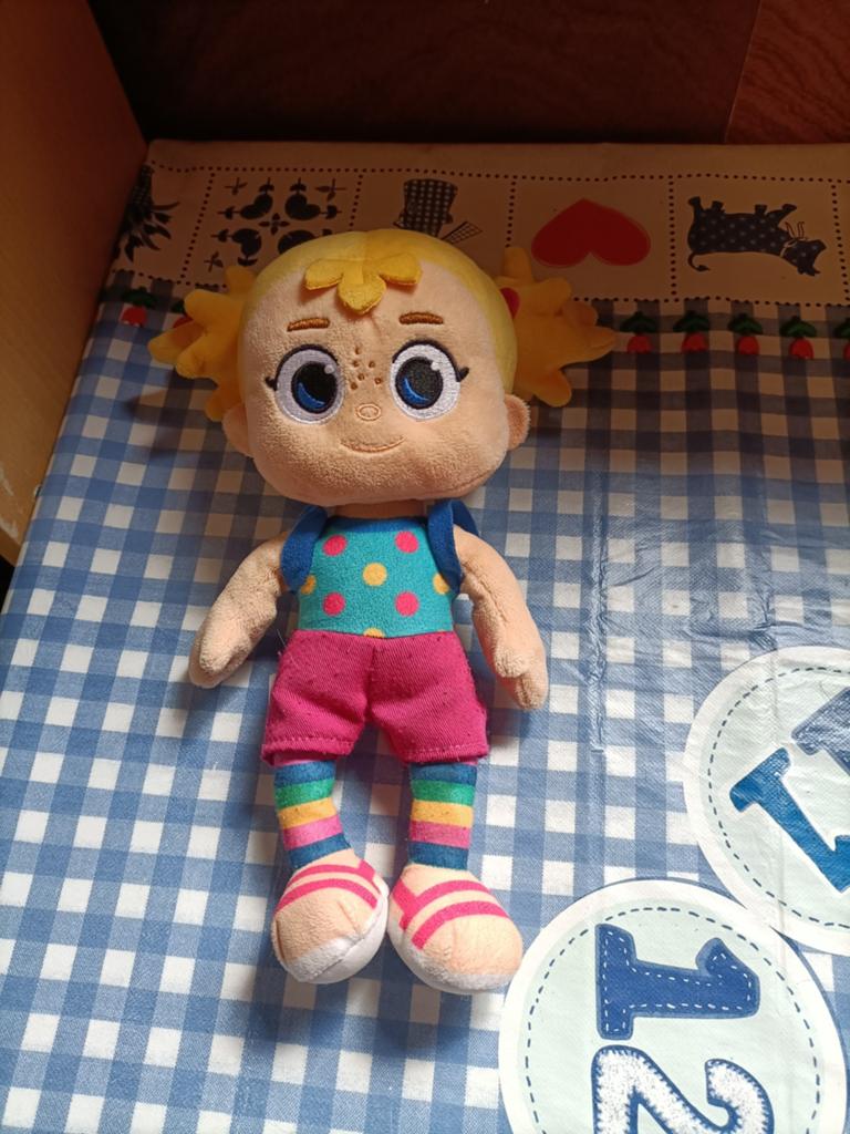 2 kleine kleutertjes Anna knuffel Kinderdagverblijf Kruidvat, Kinderen en Baby's, Ophalen of Verzenden, Zo goed als nieuw, Overige typen