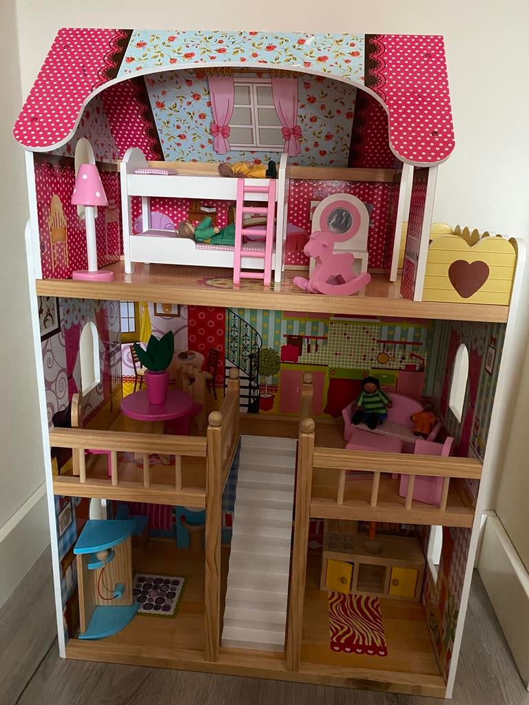 Poppenhuis, Ophalen, Zo goed als nieuw, Poppenhuis