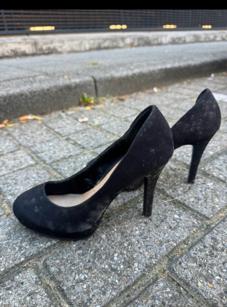 Zwarte pumps, Pumps, Zwart, Ophalen of Verzenden, Gedragen