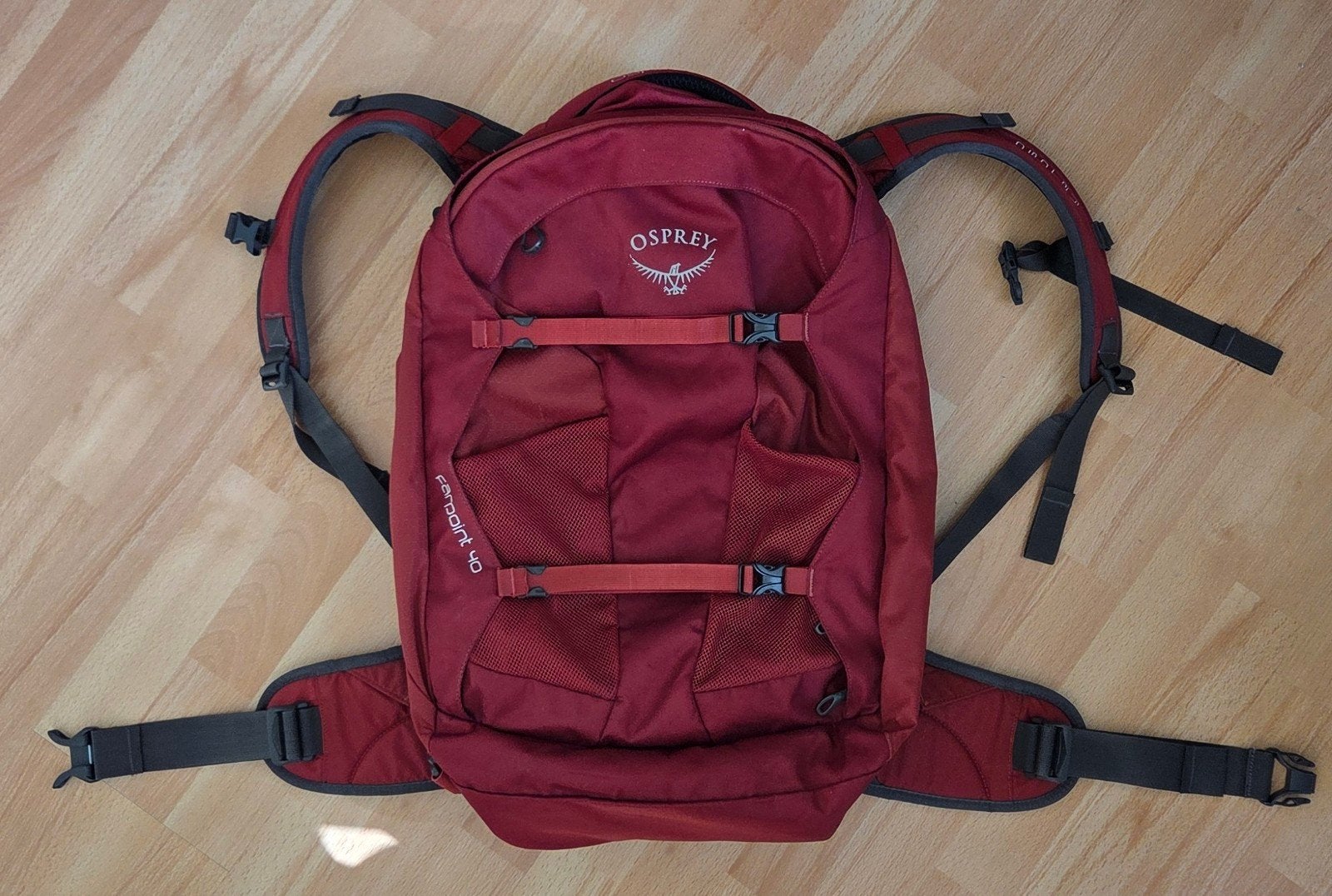 Osprey Farpoint 40 - ZGAN - handbagage formaat, 25 tot 40 cm, Ophalen of Verzenden, Zo goed als nieuw, Trekking