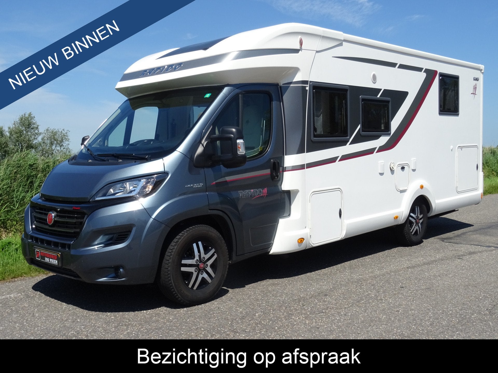 RAPIDO S6 656 F * 9G AUTOMAAT * 160 PK * * 2x AIRCO * QUEENS, Caravans en Kamperen, Automaat, Ringverwarming, Tot en met 2, 7 tot 8 meter