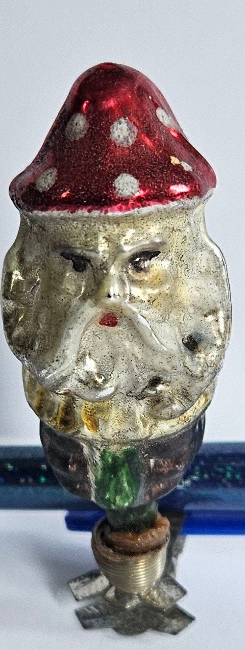 oude kerst kabouter/kerstman op knijper uit begin jaren 1900, Diversen, Ophalen, Gebruikt