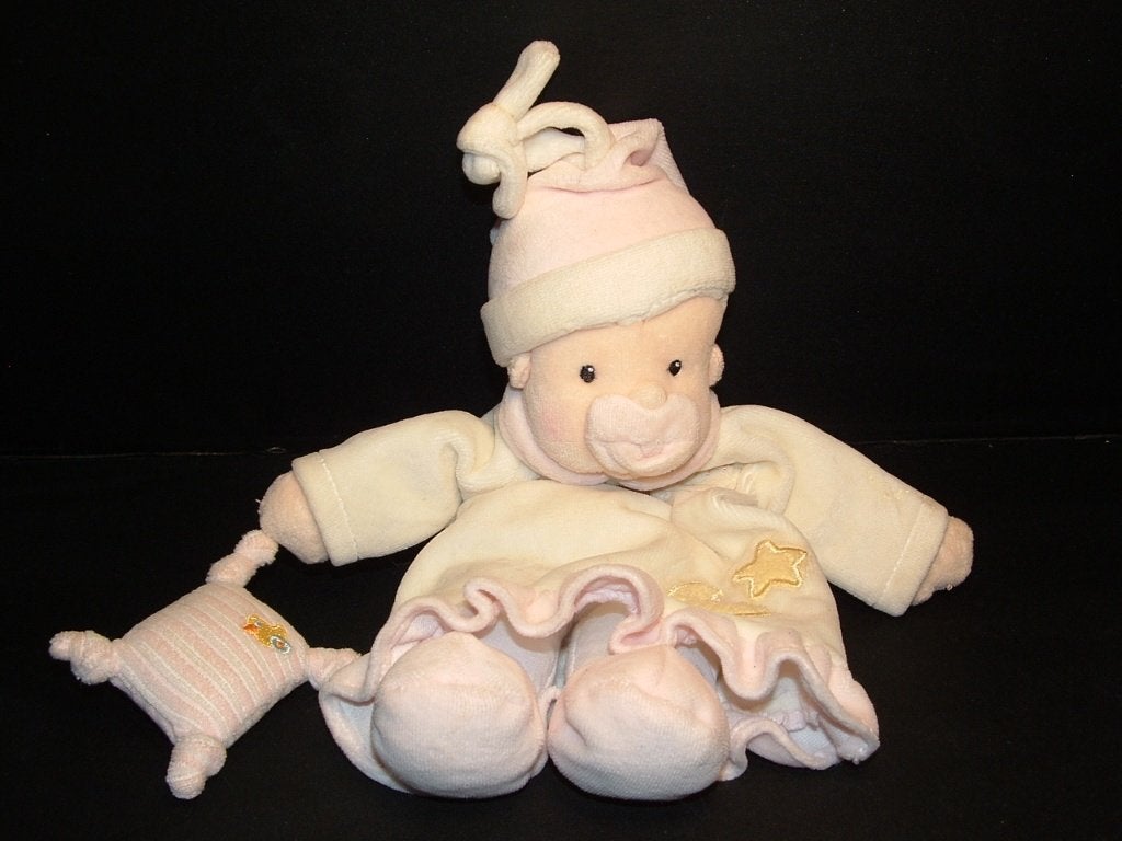 ZAPF POPJE BABY MUZIEKDOOS VELOURS HUIDSKLEUR MET, Kinderen en Baby's, Ophalen of Verzenden, Nieuw, Overige typen