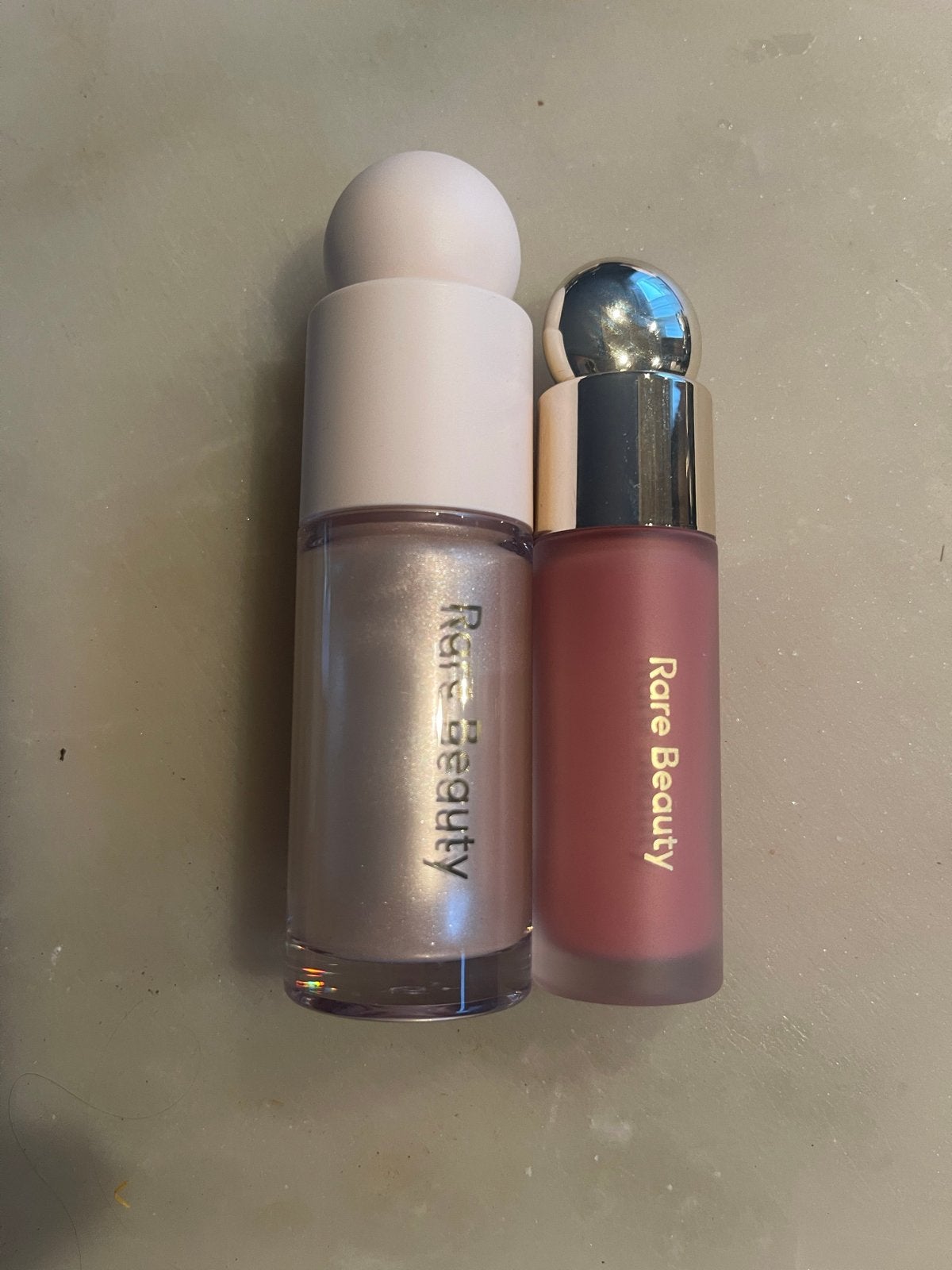 Rare Beauty Liquid Blush & Liquid Highlighter Set, Ophalen, Wangen, Nieuw, Make-up