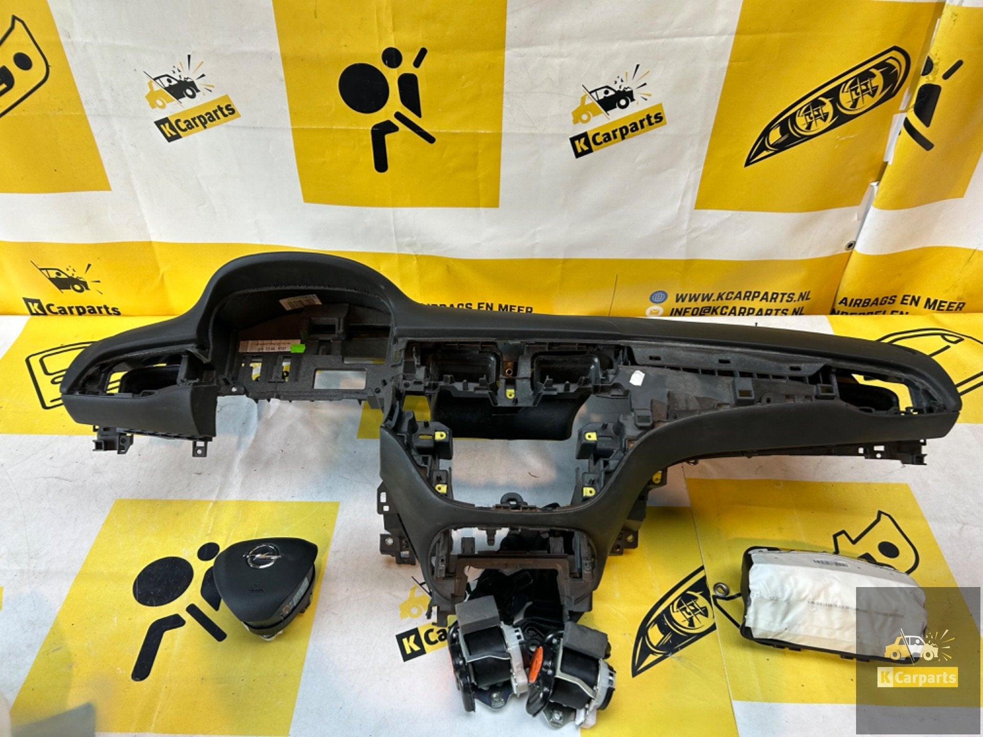 Airbag set Opel Corsa E 2014-2019 Dashboard set, Gebruikt, Opel Automobile GmbH, Ophalen of Verzenden, Kontakt@opel-infoservice.de