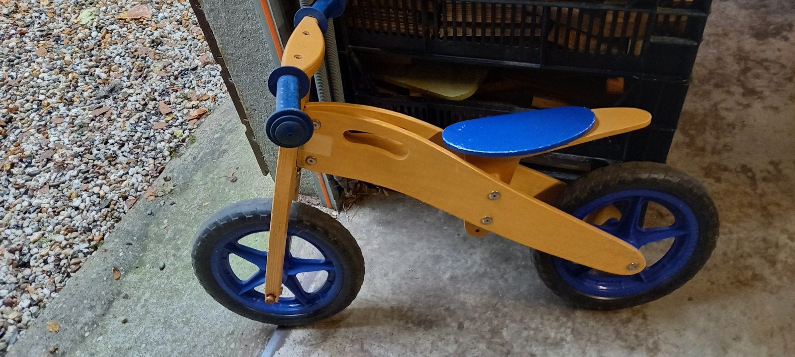 Houten loopfietsje, Ophalen, Gebruikt, Loopfiets