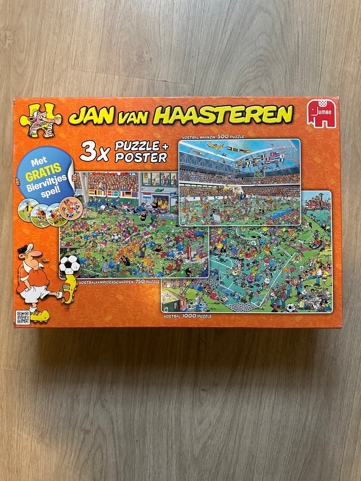 Jan van Haasteren - set van 3x1000 stukjes, Ophalen of Verzenden, 500 t/m 1500 stukjes, Zo goed als nieuw