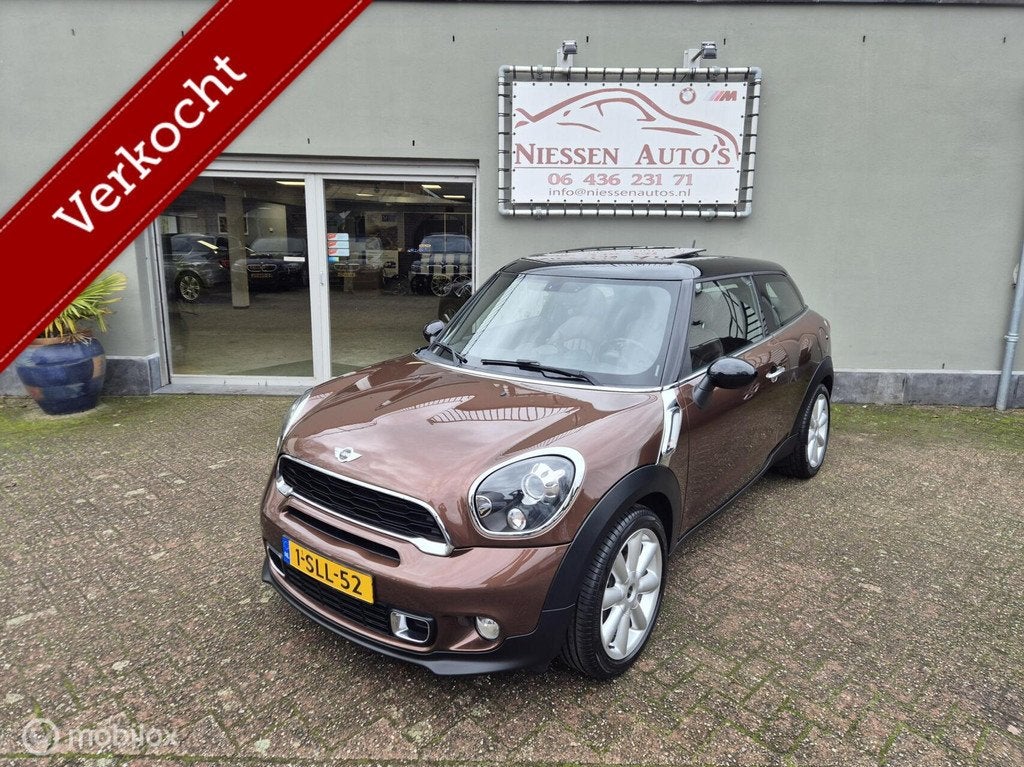 Mini Paceman R61 1.6 Cooper S Chili Navi/Dak/Nwe Ketting, Voorwielaandrijving, Euro 5, 1280 kg, 750 kg