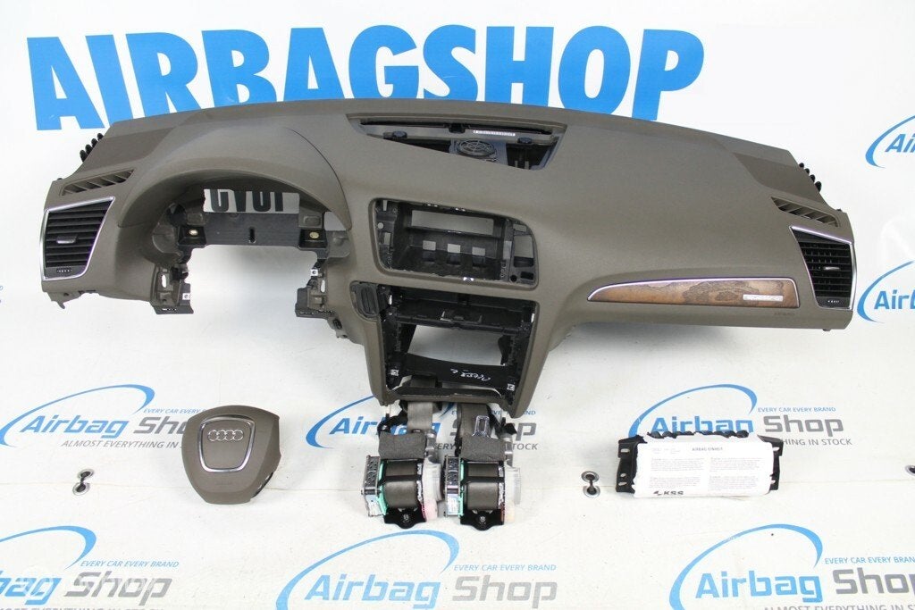 Airbag set - Dashboard bruin Audi Q5 - 8R (2008-2016), Gebruikt, Ophalen of Verzenden