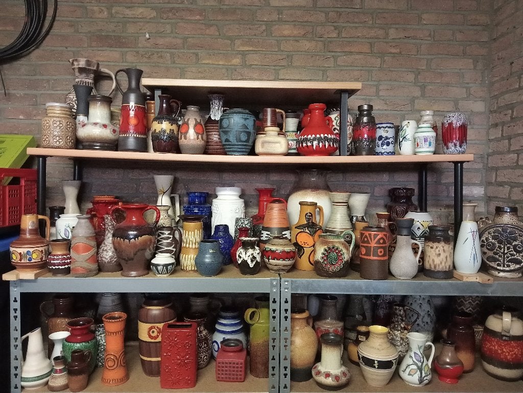 West Germany Vazen, Ophalen, Gebruikt