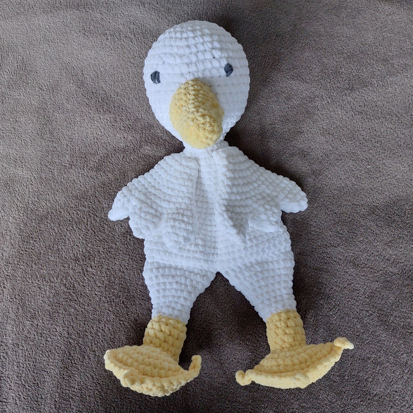Heerlijke zachte, handgemaakte knuffel gans Goos, Ophalen of Verzenden, Nieuw