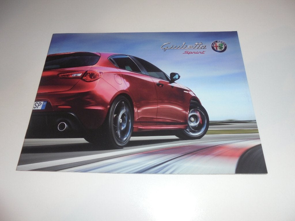 brochure Alfa Giulietta Sprint  2015, Ophalen of Verzenden, Nieuw, Alfa Romeo