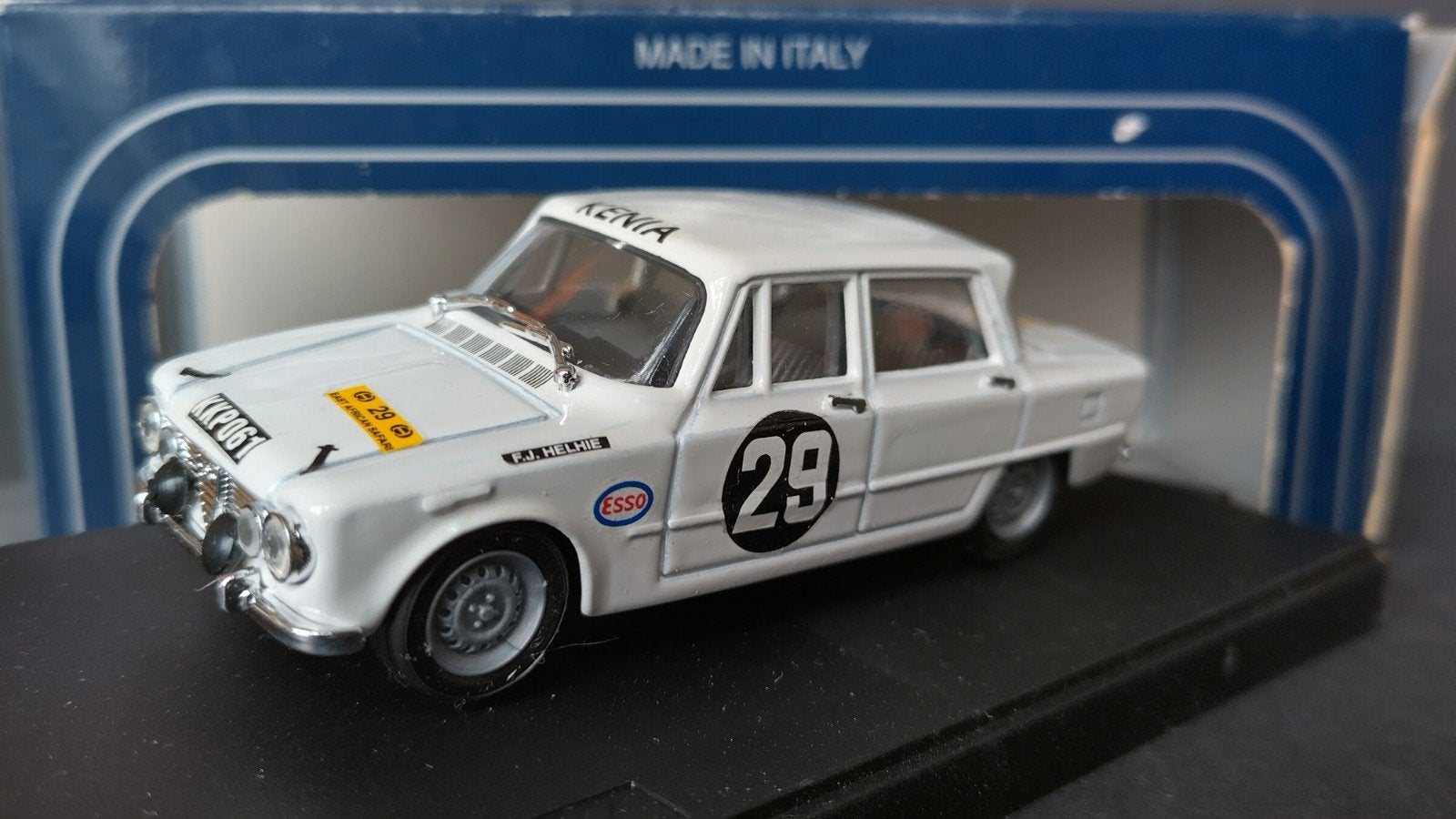 Alfa Romeo Giulia East African Safari Rally 1:43 Progetto K, Overige merken, Auto, Verzenden, .