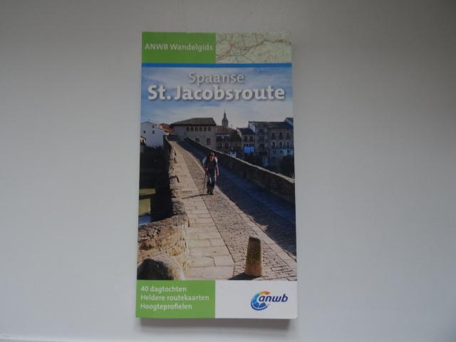 St Jacobsroute, spaans deel, Camino ; anwb wandelgids, Boeken, Fiets- of Wandelgids, Europa, Ophalen of Verzenden, Zo goed als nieuw