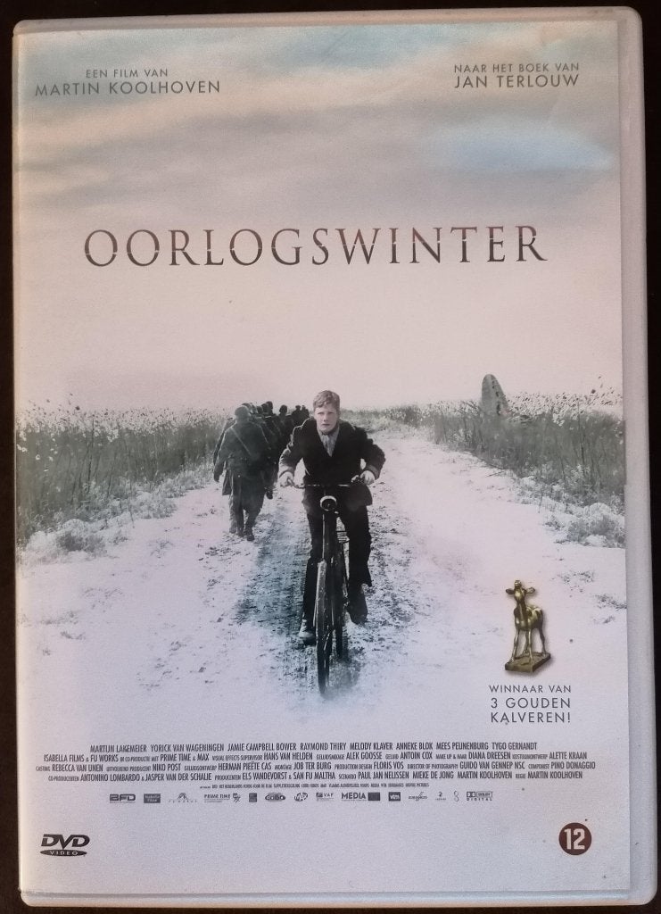 DVD Oorlogswinter (naar het boek van Jan Terlouw), Vanaf 12 jaar, Ophalen of Verzenden, Zo goed als nieuw