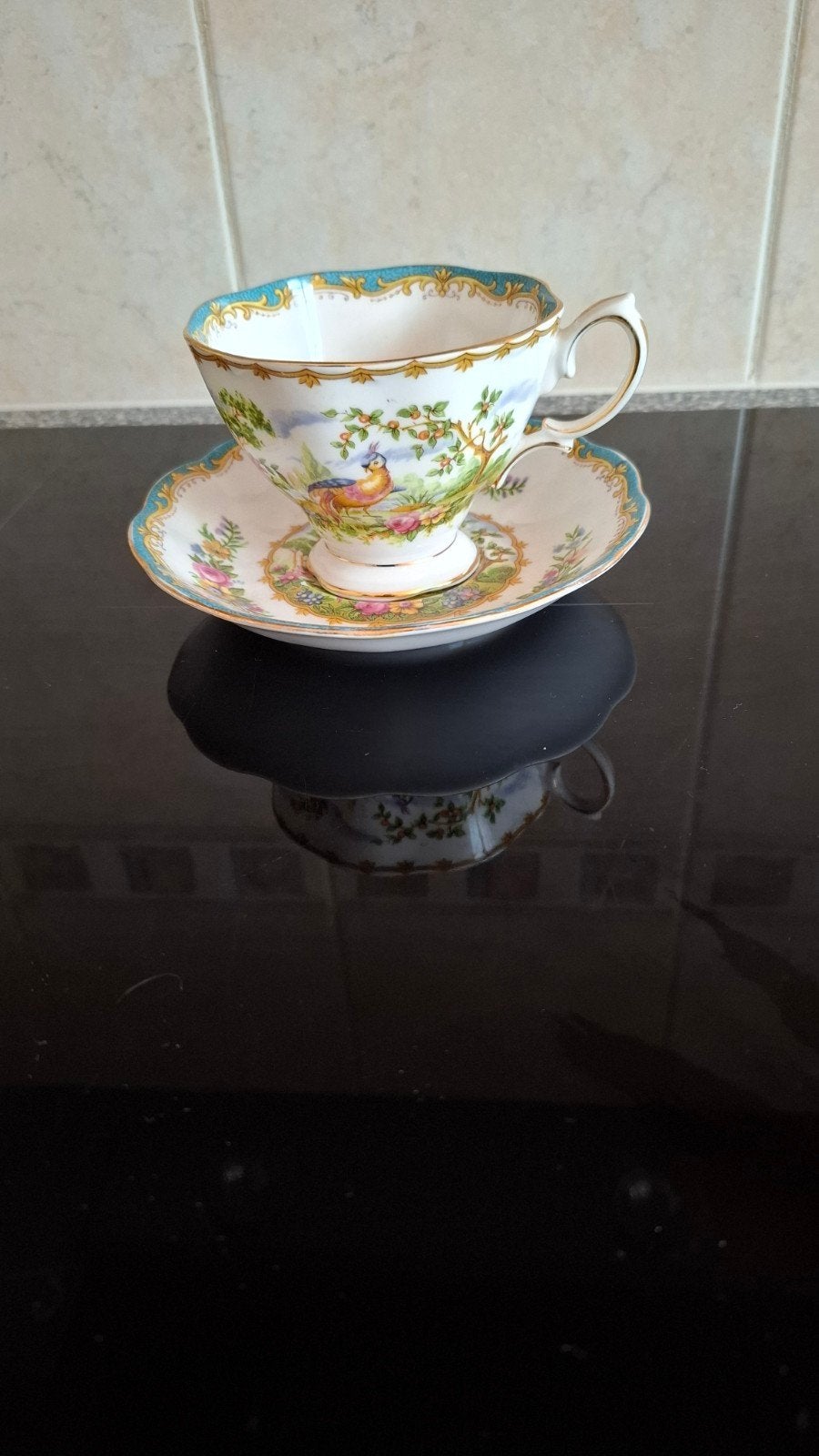 Theekop Royal Albert, Antiek en Kunst, Ophalen of Verzenden