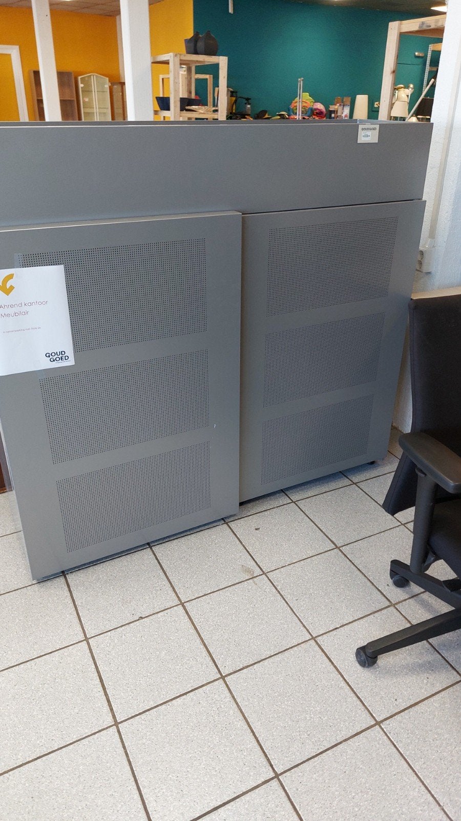 Ahrend Kantoorkasten met Plantenbakken, Ophalen, Gebruikt, 100 tot 150 cm, 100 tot 150 cm