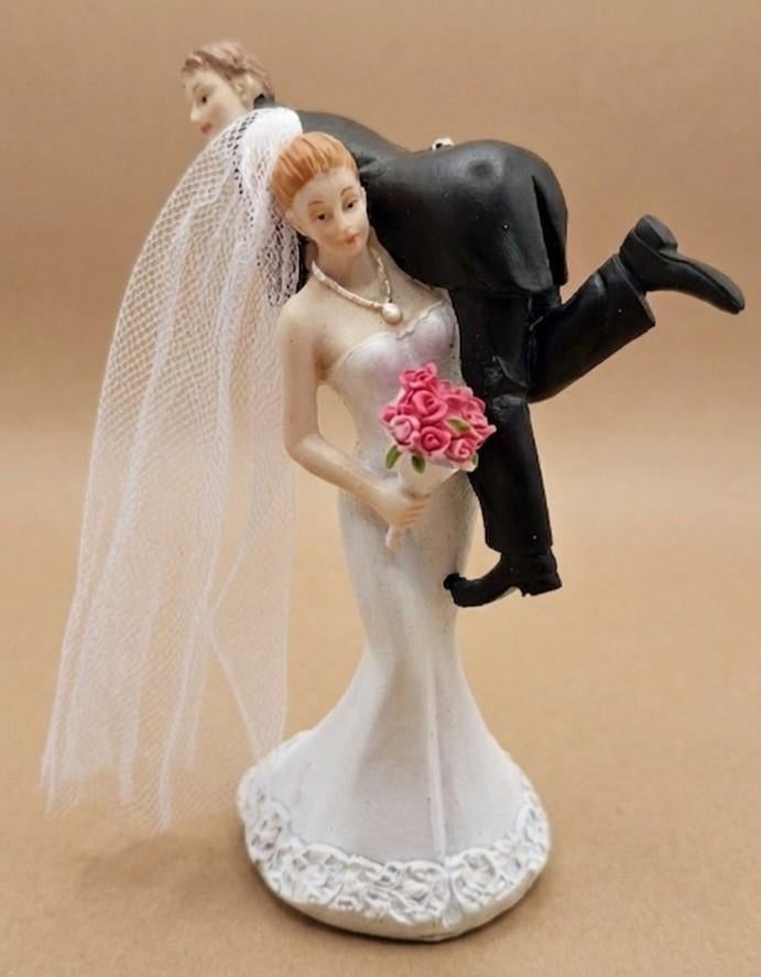 Taarttopper bruidspaar ( 2 vrouwen ), Hobby en Vrije tijd, Ophalen of Verzenden