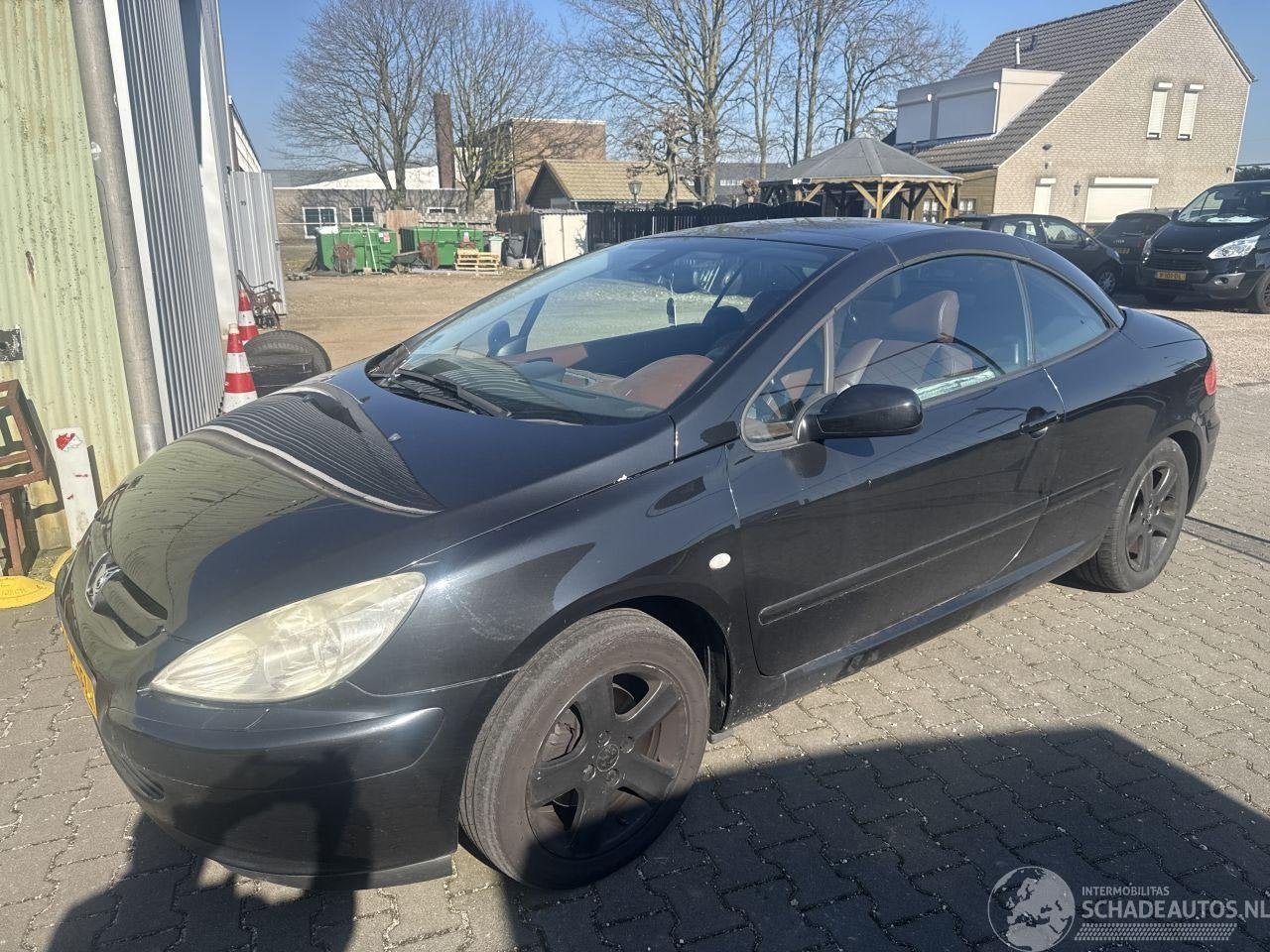 Peugeot 307 307 CC 2.0-16V KOPPELING KAPOT BOUWJAAR 2005 899, Webaccessibility@stellantis.com, Cabriolet, Stellantis N.V., Zwart