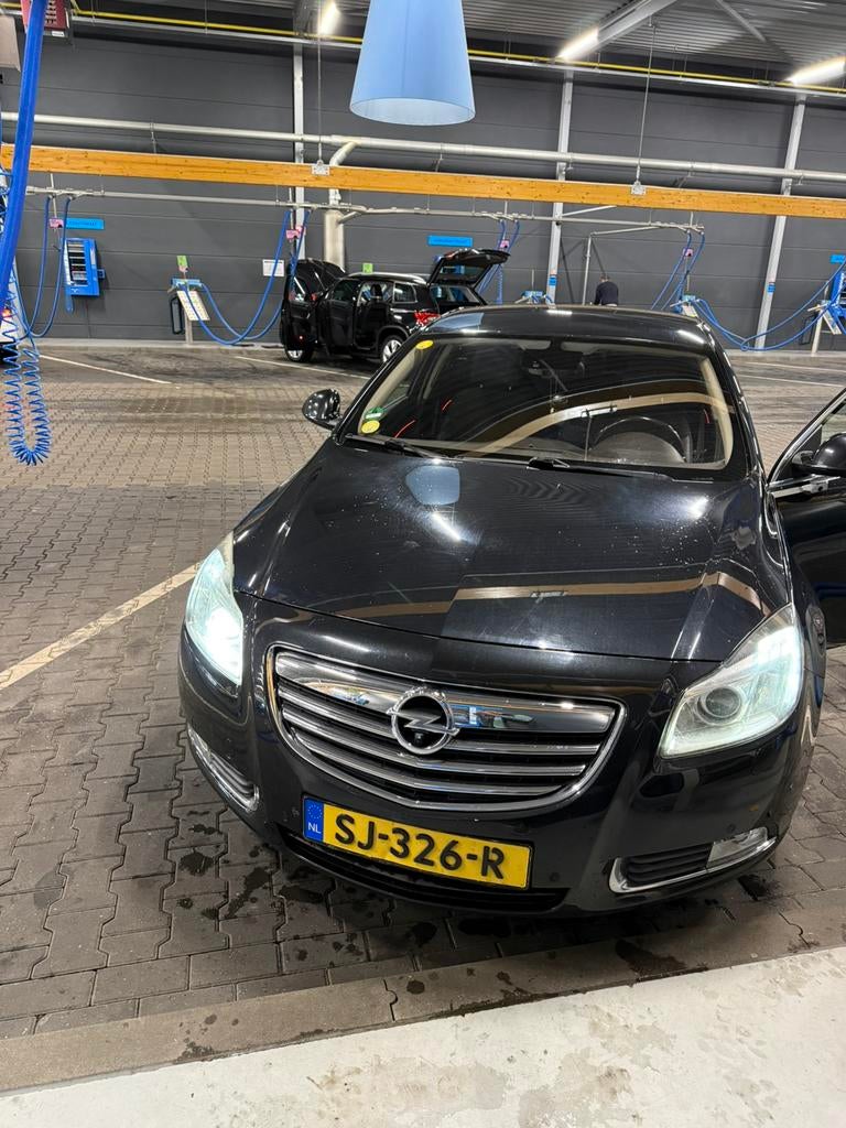 Opel Insignia 2.0 Cdti 118KW 5-DRS AUT 2012 Zwart, Auto's, 1956 cc, 4 cilinders, 160 pk, Zwart