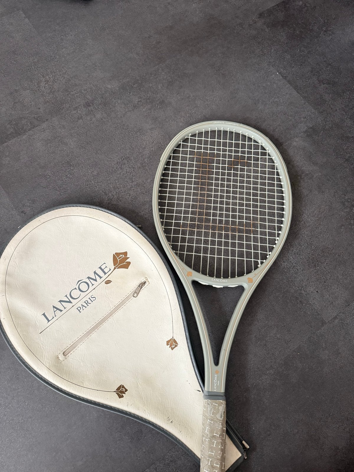 Lancôme Tennisrackets met hoes - Vintage en uniek, Overige merken, Gebruikt, L1, Ophalen of Verzenden