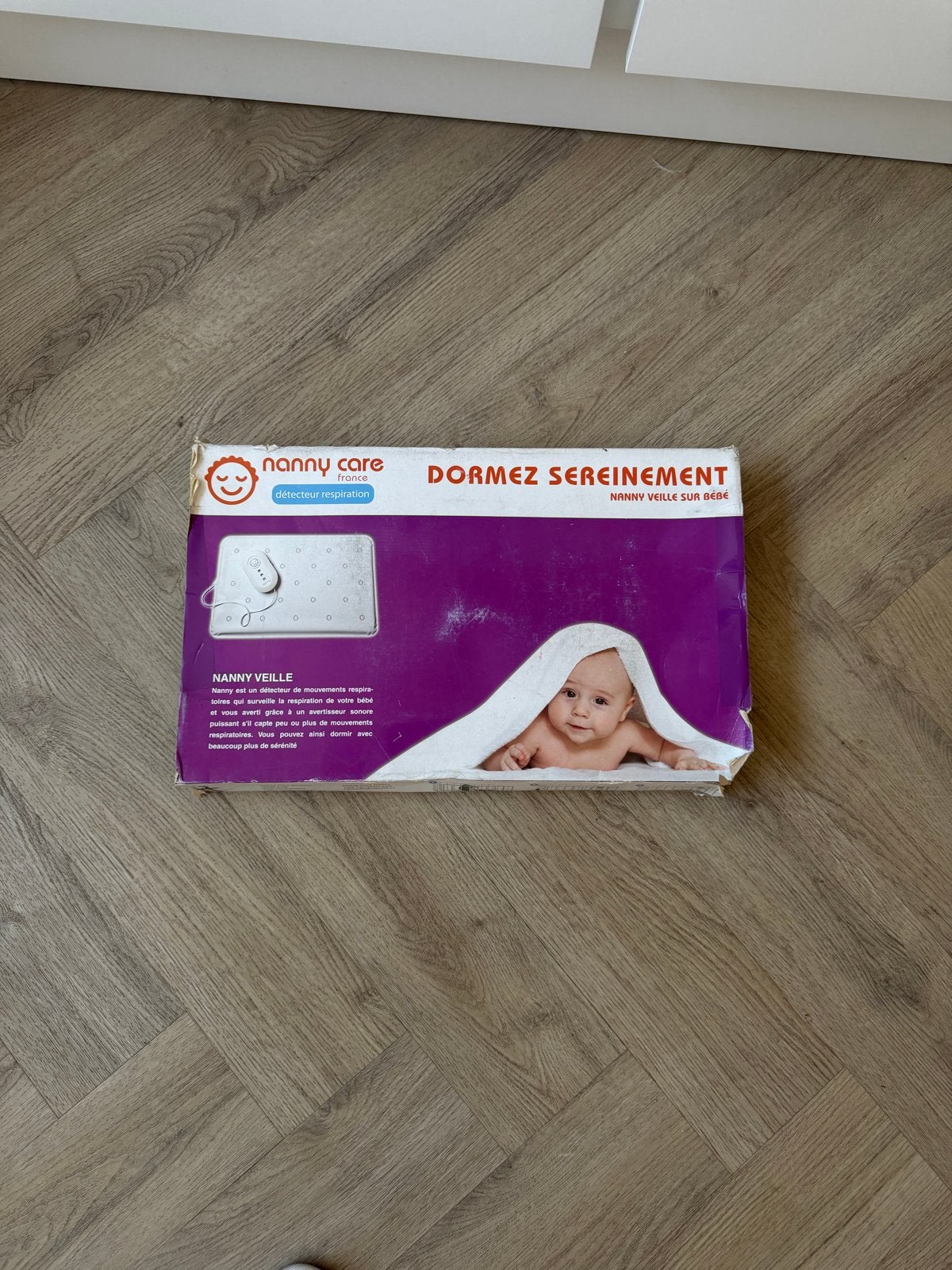 Nanny Care Ademhalingsmonitor voor Baby's, Kinderen en Baby's, Babyfoons, Ophalen of Verzenden, Zo goed als nieuw, Minder dan 100 meter