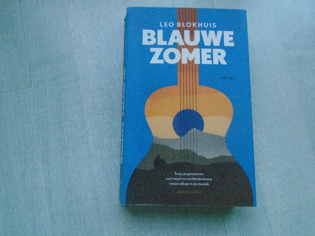blauwe zomer, leo blokhuis, Ophalen of Verzenden, Zo goed als nieuw, Leo blokhuis