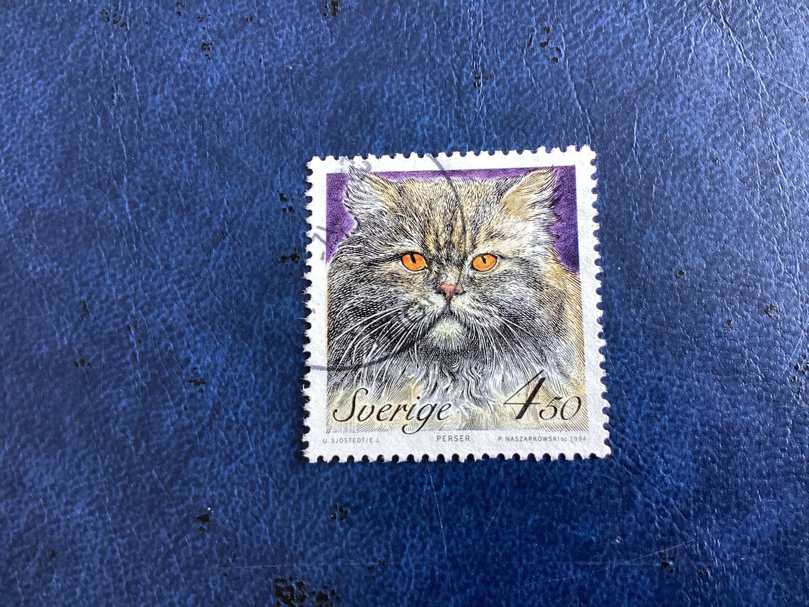 Zweden  1994- Mi.1814- Perzische Kat 4.50, Ophalen of Verzenden, Zweden, Gestempeld