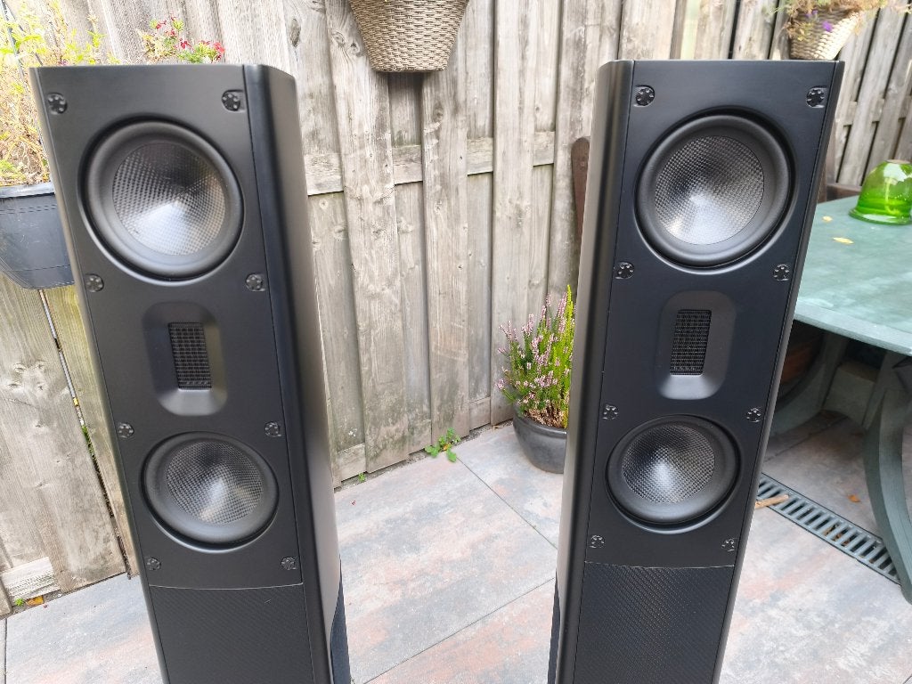 Scansonic MB3.5B, Audio, Tv en Foto, Ophalen, Zo goed als nieuw, Vloerstaande luidspreker, Overige merken