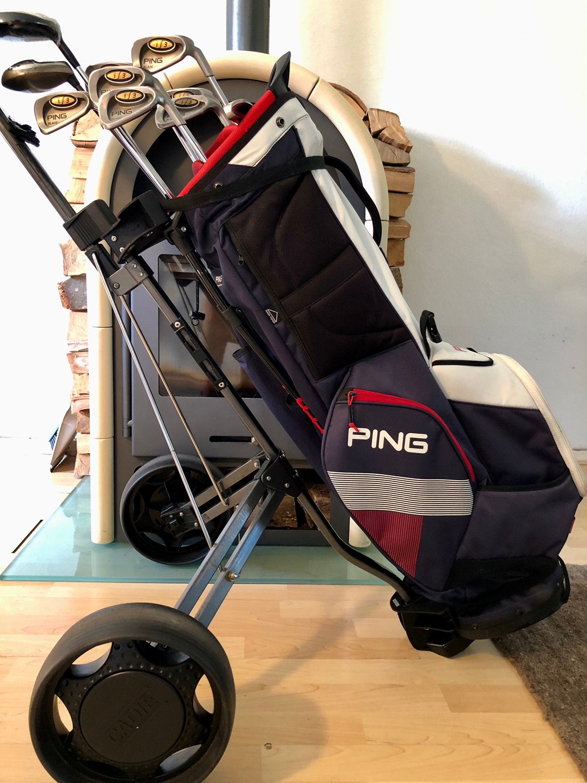 Top PING beginnersgolfset & verder zeer compleet !, Ophalen of Verzenden, Zo goed als nieuw, Set, Ping