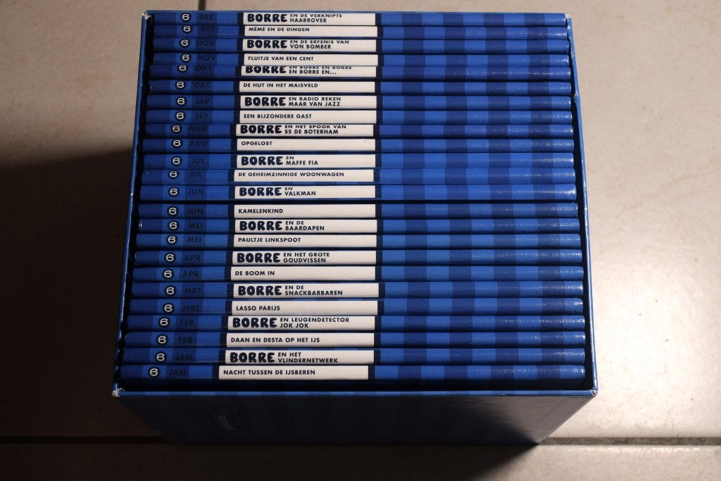 Doos Borre boekjes groep 6 compleet 24 boekjes, Ophalen of Verzenden, Zo goed als nieuw, Fictie algemeen