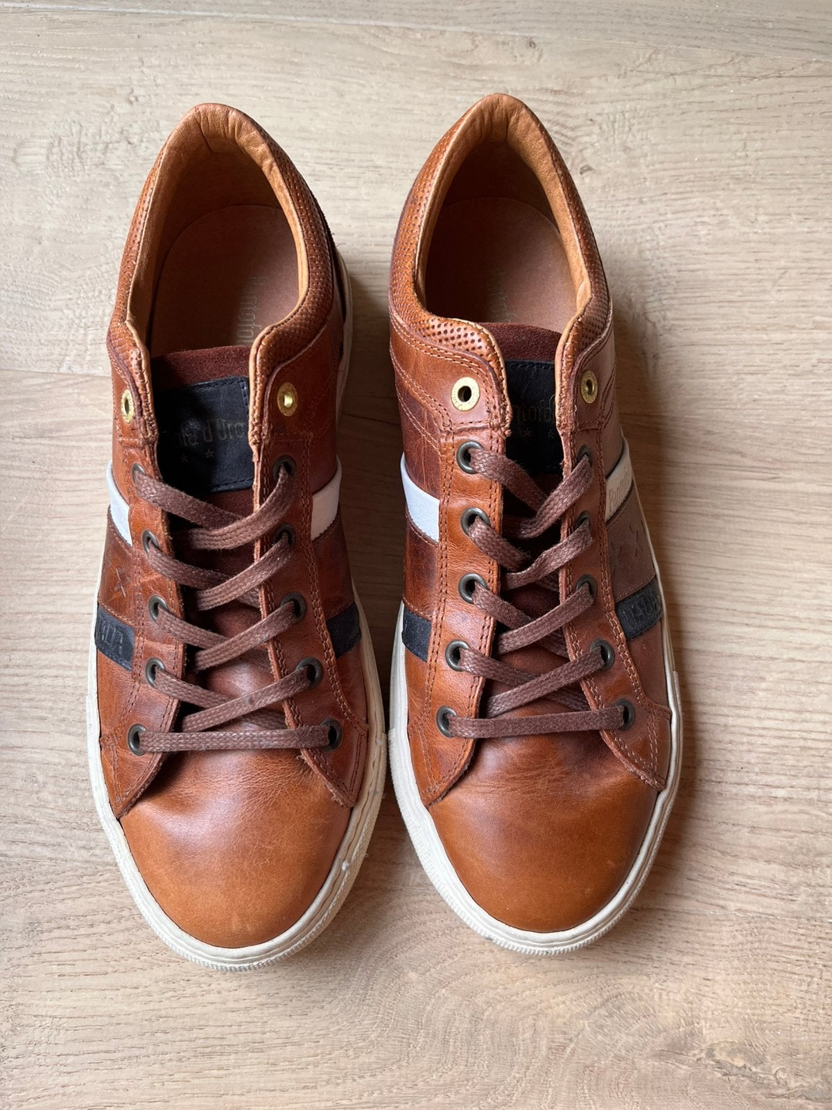 Pantofola d’oro Herenschoen maat 40, Ophalen, Bruin, Nieuw, Veterschoenen