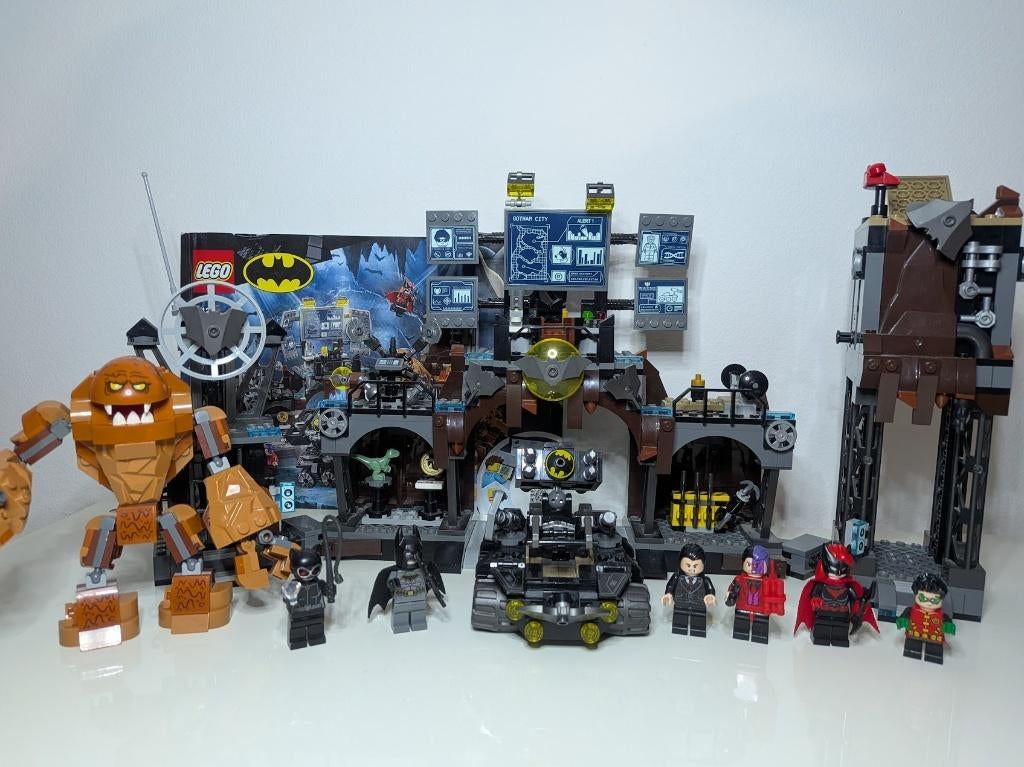 Lego Batman: Batcave Clayface Invasion (76122), Gebruikt, Marvel, Lego, Ophalen of Verzenden
