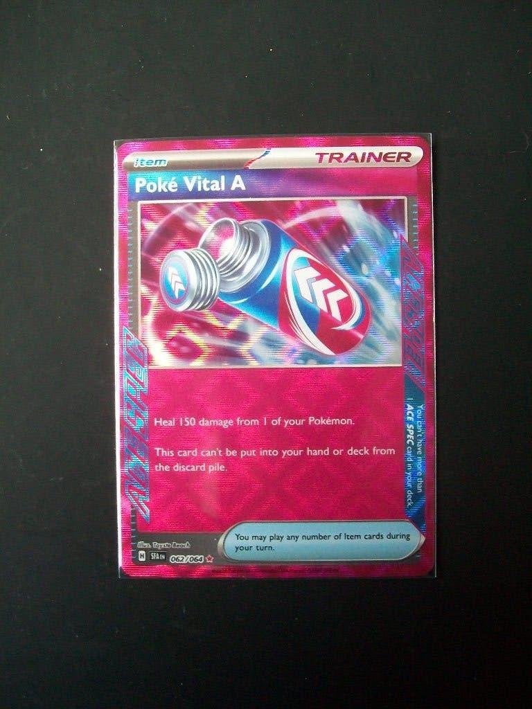 4689: Nieuwe Pokemon Kaart Trainer POKE VITAL A (062/064), Verzenden, Nieuw, Losse kaart, Foil