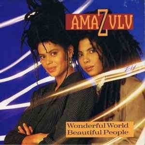 Amazulu ‎  Wonderful World Beautiful People  single, 7 inch, Ophalen of Verzenden, Zo goed als nieuw, Pop