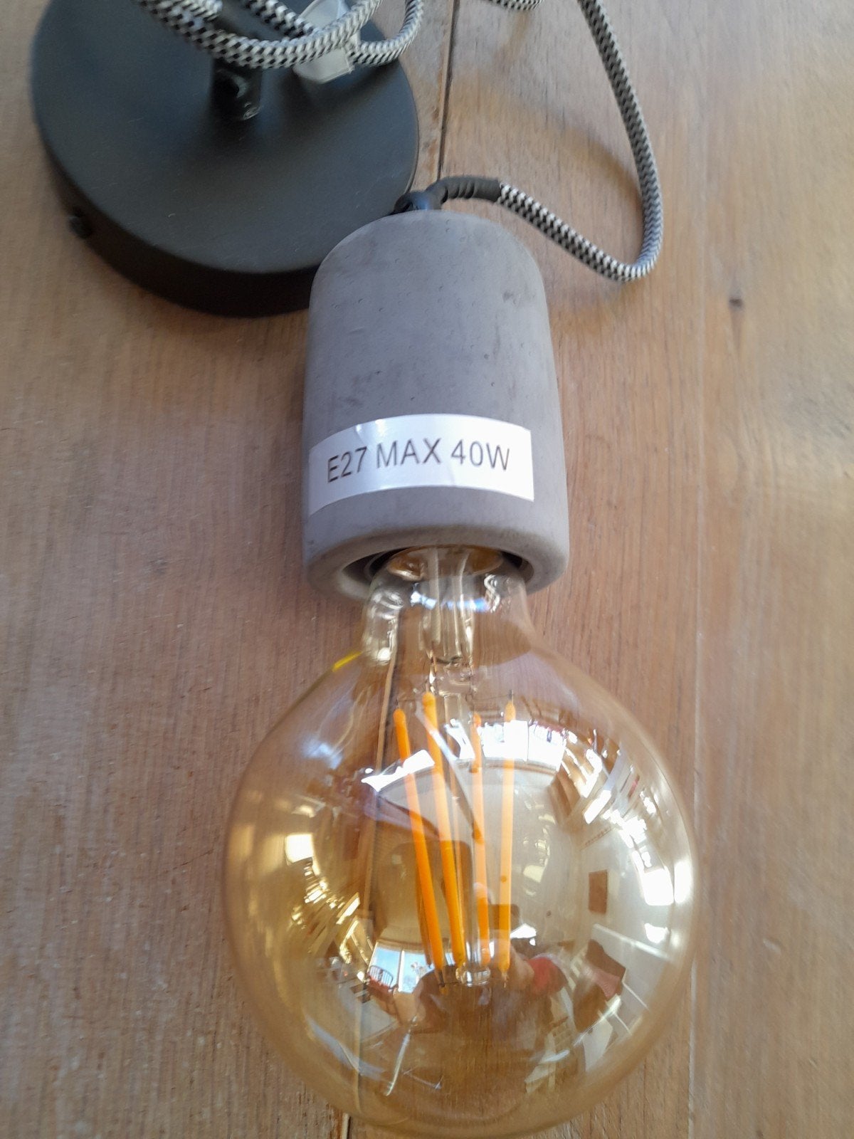 hanglamp, Ophalen, Nieuw, Glas