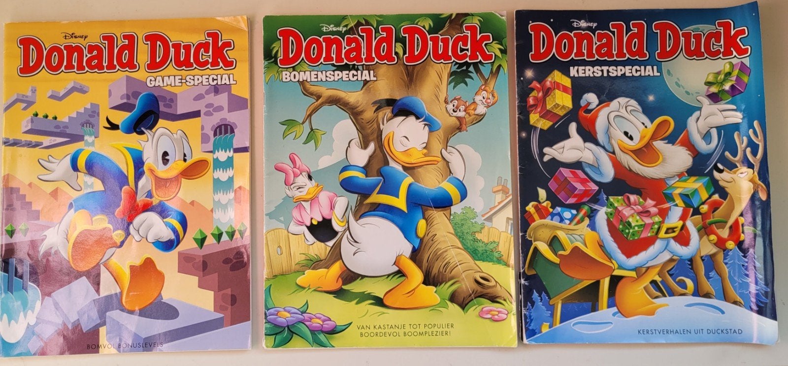 Donald Duck Specials: Game, Bomen & Kerst, Boeken, Meerdere stripboeken, Ophalen of Verzenden, Zo goed als nieuw