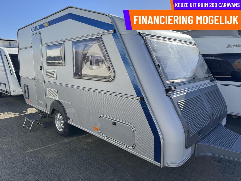 Kip GREYLINE KG 44, DINETTE, TREINZIT, MOVER, ZEER NETJES!, Caravans en Kamperen, Hordeur, Kip, Bedrijf, 750 - 1000 kg