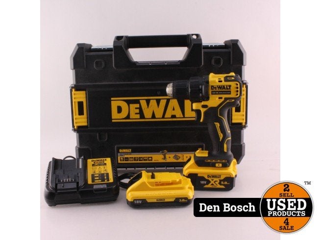 DeWalt DCD708D2T-QW Schroef/boormachine | 2X Accu/Lader, Dewalt, Zo goed als nieuw, Support@dewalt.com, 701 E. Joppa Road
Towson, MD 21286
USA