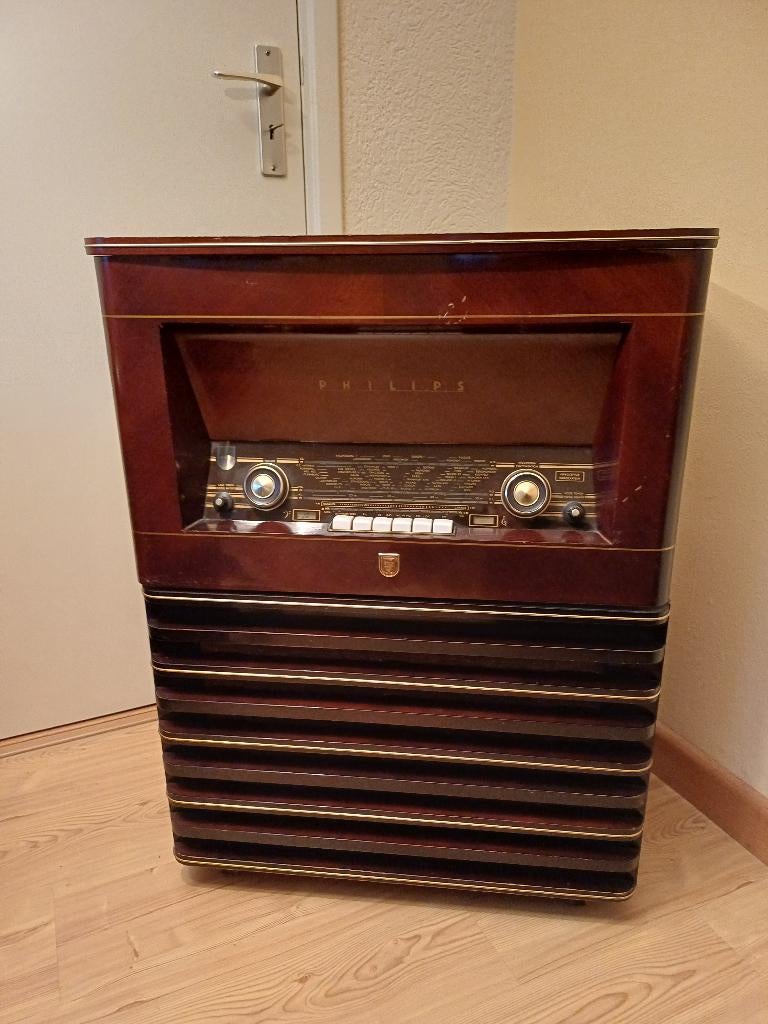 Philips radio en bandrecorder, Ophalen, Gebruikt