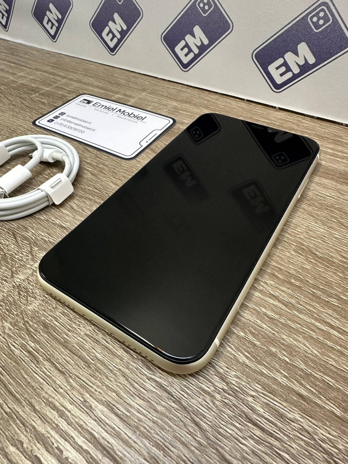 iPhone 11 - 64GB / batterij 100% / garantie, Telecommunicatie, Wit, Zo goed als nieuw, 64 GB, Zonder simlock
