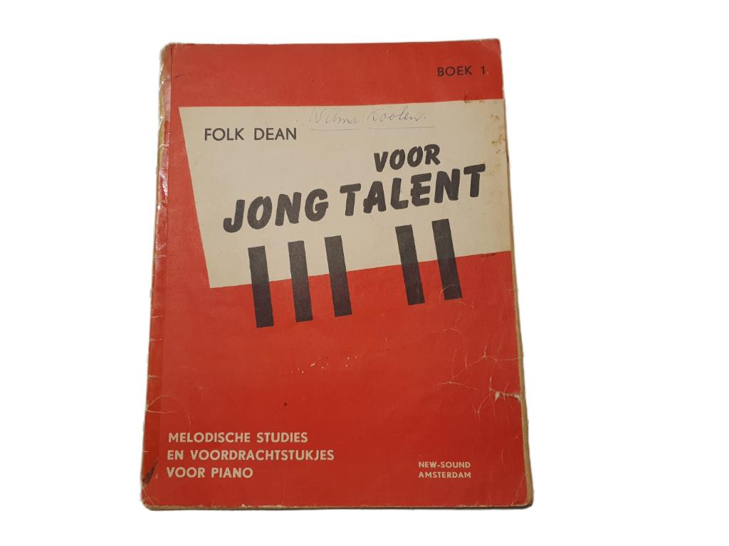 Folk Dean pianoboeken, keyboard warming up, Verzenden, Gebruikt, Les of Cursus, Keyboard