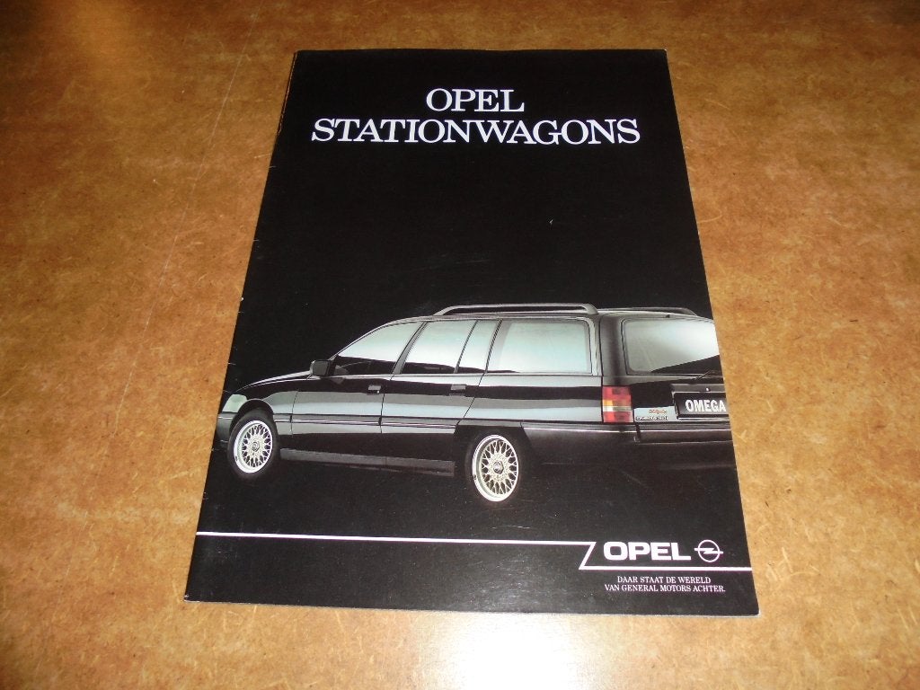 brochure Opel Caravan modellen  1989, Ophalen of Verzenden, Zo goed als nieuw, Opel