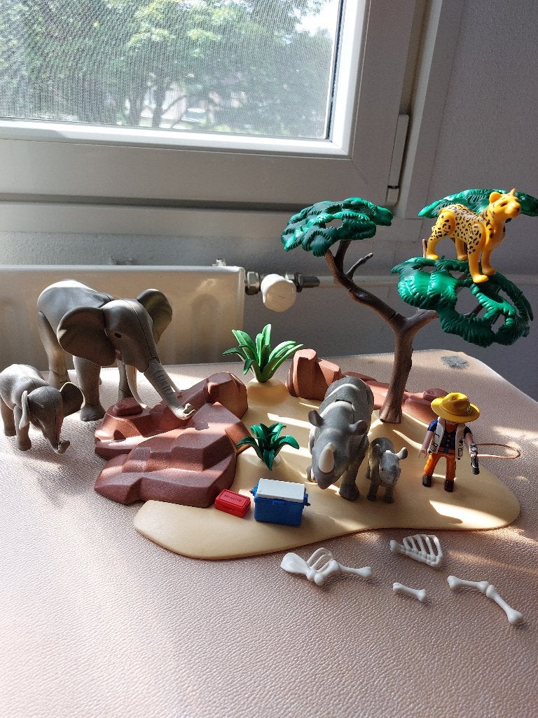 Playmobil Afrikaanse savanne 5417, Complete set, Overige typen, Ophalen of Verzenden, Zo goed als nieuw