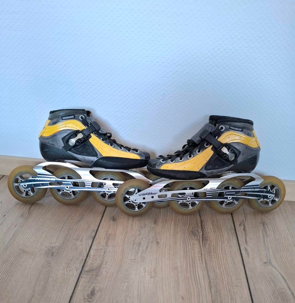 Powerslide C6 skeelers maat 41, Sport en Fitness, Skeelers, Ophalen of Verzenden, Inline skates 4 wielen, Powerslide